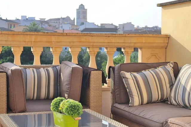 Piso con  amplia terraza   para alquilar en Muro — 20