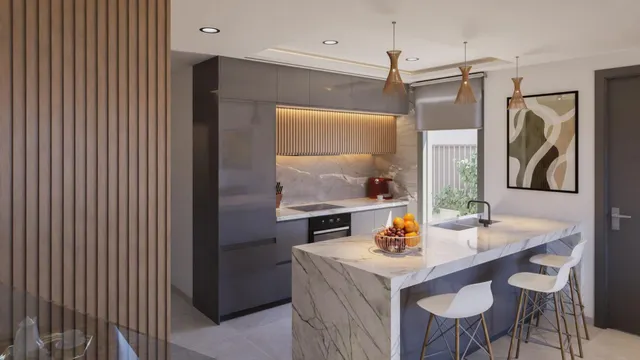 Pareado a la venta de 3 dormitorios en los Nietos, La Manga del Mar Menor. — 4