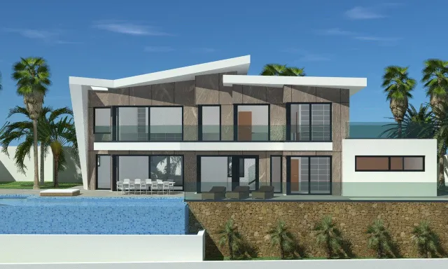 Próximamente proyecto nuevo de 4 villas de lujo estilo moderno — 13