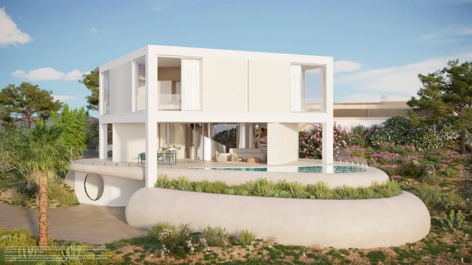 Lujosa villa de diseño exclusivo de 3 dormitorios en un campo de golf