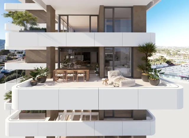Ático de lujo de nueva construcción, vistas panoramicas en Calpe — 7