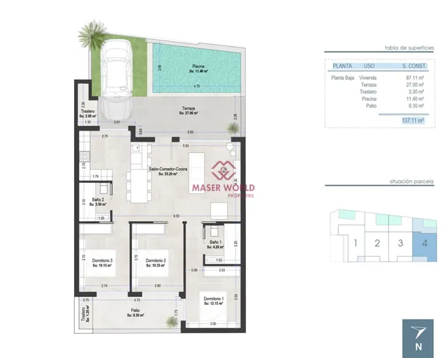 BUNGALOWS DE OBRA NUEVA EN SAN PEDRO DEL PINATAR — 6