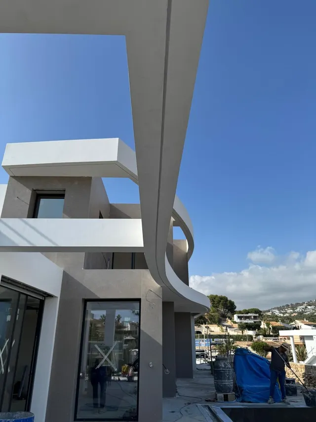 VILLA DE OBRA NUEVA CON VISTAS AL MAR EN BENISSA — 9