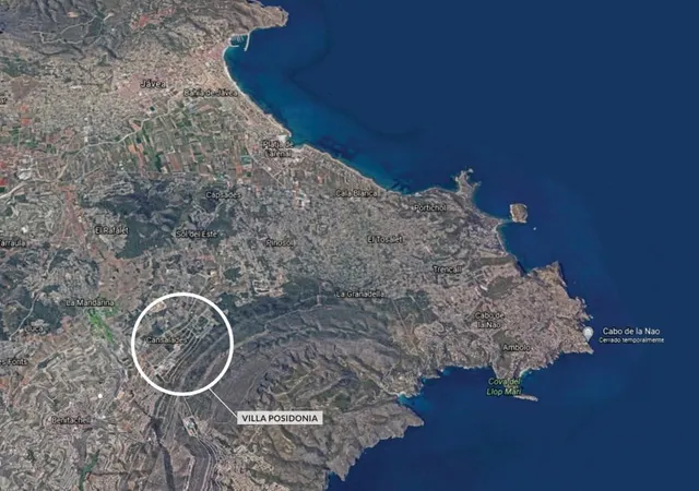 ▷Villa con Piscina y Vistas al Mar en Jávea Monte Olimpo, Costa Blanca. — 7