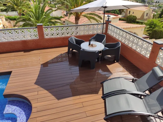 VILLA DE LUJO COMPUESTA POR 3 APARTAMENTOS INDIVIDUALES, TODO DE PRIMERA CALIDAD CON VISTAS AL MAR — 9