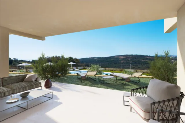 Exclusivo apartamento de obra nueva en Estepona Golf con impresionantes vistas panorámicas. Fecha prevista entrega fin octubre 2026 — 3