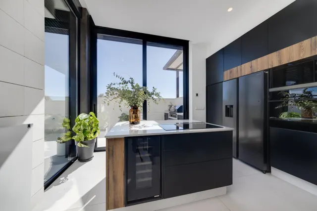 Villa de una sola planta con 3 dormitorios y piscina privada en el campo de golf(Pilar de la Horadada) — 15