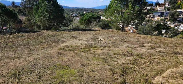 Parcela urbana elevada con vistas y privacidad en Mas Altaba