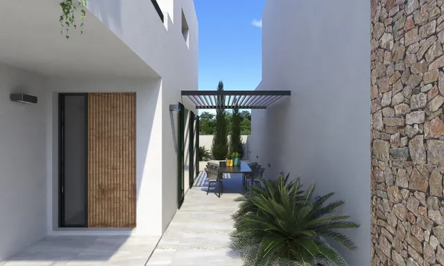 Villas independientes y semi adosadas de obra nueva en el típico pueblo de Daya Nueva. — 7