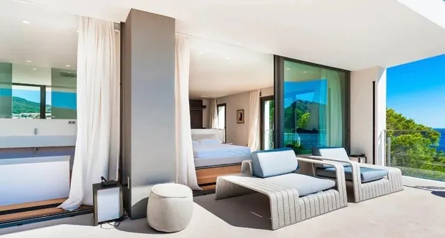 Villa Moderna + Casa de Invitados con ACCESO DIRECTO al Mar y impresionantes vistas al mar en CAMP DE MAR — 6