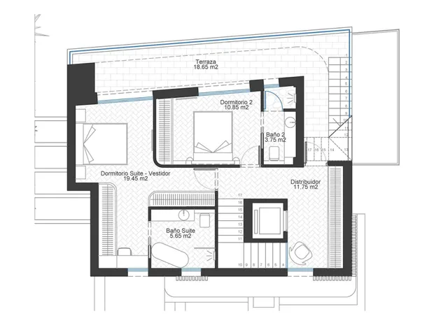Villa 3 habitaciones 280m² en venta - Cala medina — 20