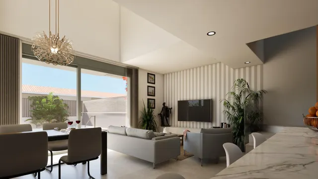 Pareado a la venta de 3 dormitorios en los Nietos, La Manga del Mar Menor. — 2