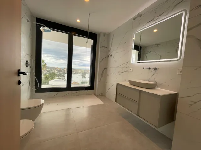 Nuevo y moderno Chalet en Benimeit, Moraira con vistas al mar — 22