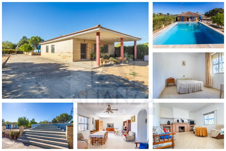 Venta de chalet independiente la urb. los ranchos de guadiamar Sanlúcar la Mayor (Sevilla)