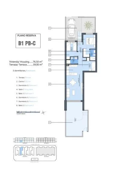 Apartamento 3 habitaciones 76m² en venta - Comunidad valenciana — 13
