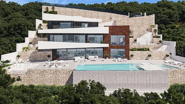 VILLA DE LUJO DE OBRA NUEVA EN BENNISA - foto 2