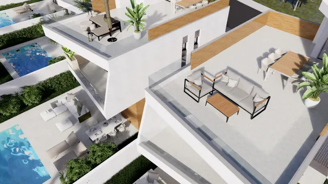 VILLA DE 3 DORMITORIOS DE NUEVA CONSTRUCCIÓN EN PILAR DE LA HORADADA EN EL CAMPO DE GOLF. — 37