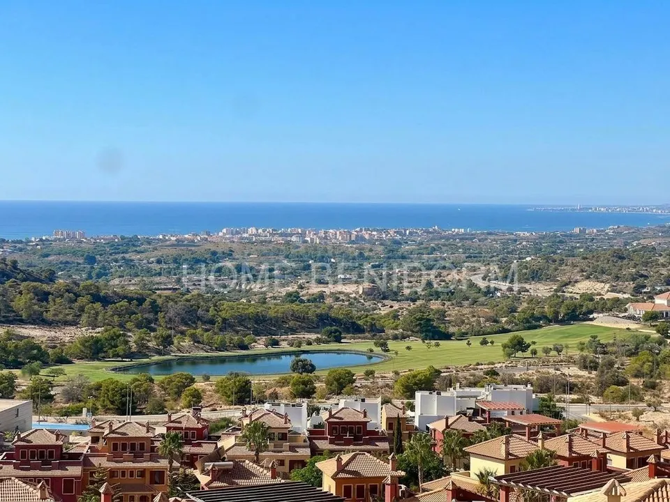 CHALET DE 3 habitaciones CON VISTAS AL MAR Y MONTAÑA EN BALCÓN DE FINESTRAT - TERRA MARINA