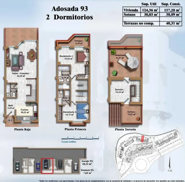 Adosado 3 habitaciones 196m² en venta - Centro — 16