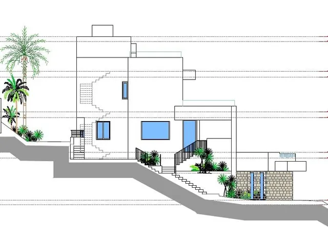 Parcela única con vistas al mar y permiso de construcción en la Riviera del Sol, en la Costa del Sol — 4