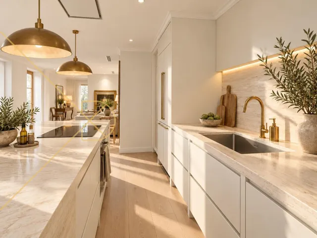 Elegante vivienda reformada con terraza privada en La Bonanova — 8