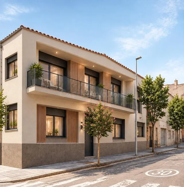 Casa con gran potencial de transformación en Terrassa