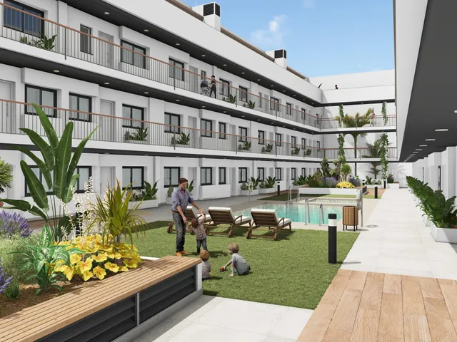 PISO CON MÁXIMA CALIDAD DE OBRA NUEVA SIN ESTRENAR CON 2 DORMITORIOS Y 2 BAÑOS CON TERRAZA DE 17 M2, GARAJE, TRASTERO Y PISCINA EN CHURRIANA DE LA VEGA — 10