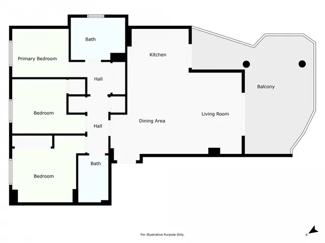Apartamento 3 habitaciones 118m² en venta - Centro — 19