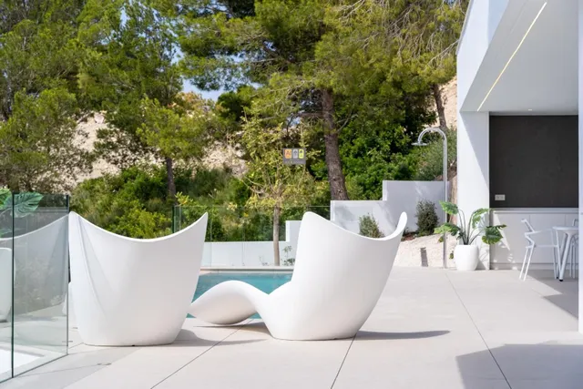 VILLA MODERNA CON PISCINA Y VISTAS AL MAR EN LA SIERRA DE ALTEA — 7