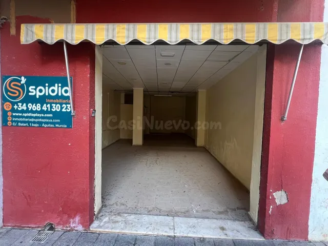 ALQUILER DE BAJO COMERCIAL EN ÁGUILAS