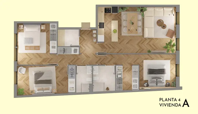 Piso 3 habitaciones 894m² en venta - Centro - Areal — 26