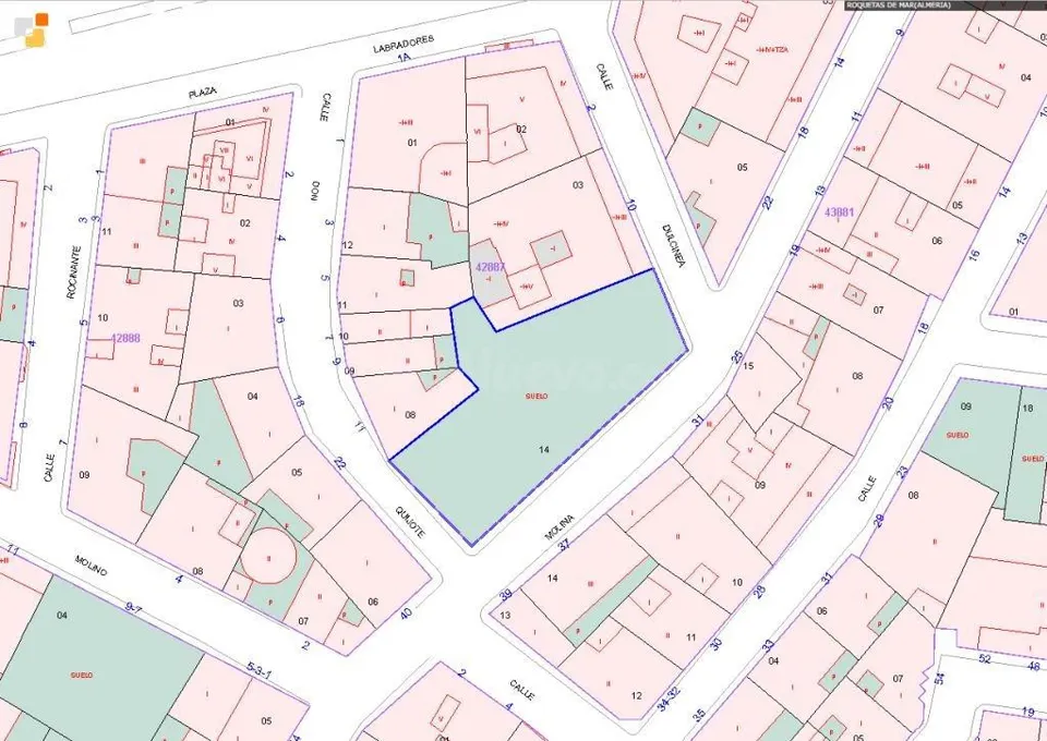 Venta de Solar urbano no consolidado en la localidad de Roquetas de Mar - Almería