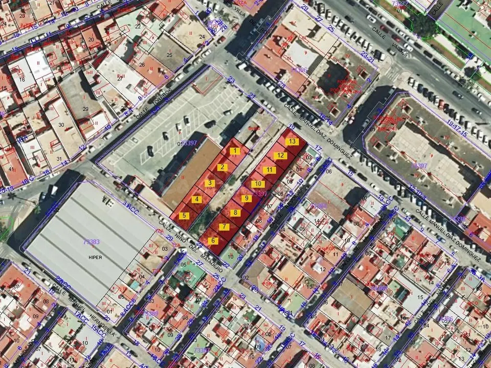 Suelo Urbano Consolidado en El Puerto de Santa María