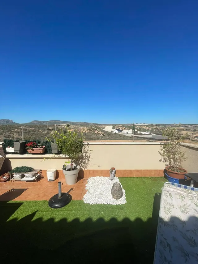 Atico con gran terraza privativa, vistas despejadas y piscina en Sucina — 31