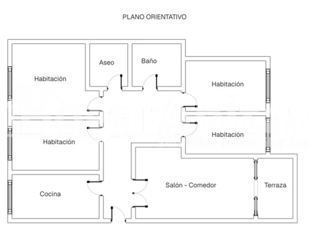 Gran amplitud y luminosidad en este piso exterior con terraza en urbanización vallada — 31