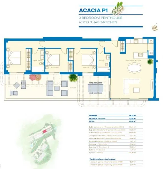 Ático 3 habitaciones 133m² en venta - La Cala de Mijas — 23