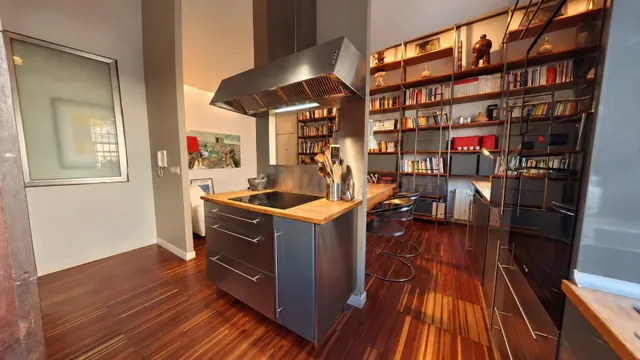 Vivienda singular de arquitectura de autor con techos de 4 metros y un excepcional aprovechamiento del espacio — 2