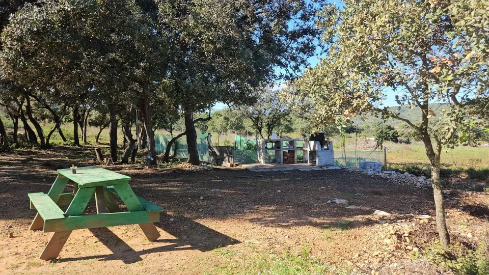 Terreno para recreo vallado y con acceso por camino asfaltado