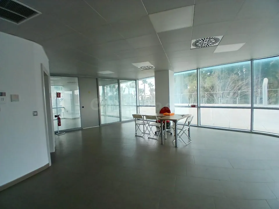 Oficina inspiradora con terraza en Murcia ciudad.