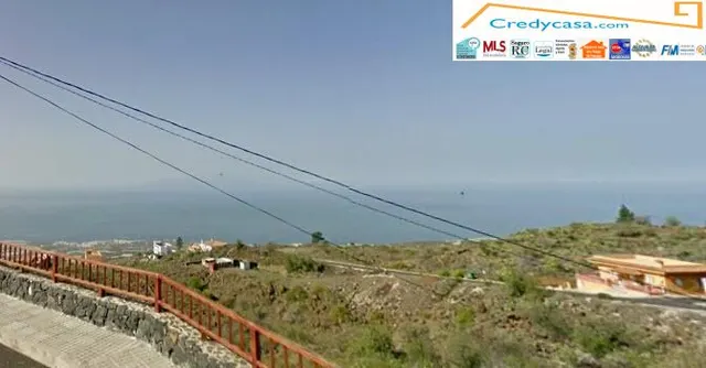 Guia Isora.  Chiguergue: terreno 360 m2 con vistas para construir villa — 6