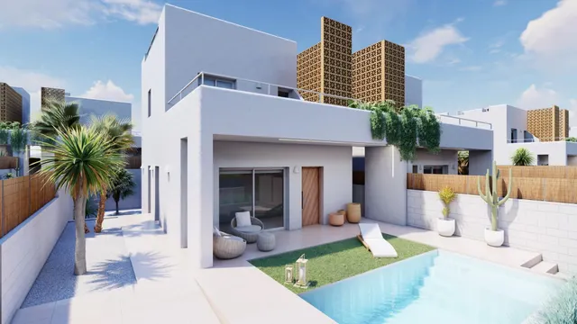 VILLA INDEPENDIENTE DE NUEVA CONSTRUCCIÓN DE 3 DORM. EN PILAR DE LA HORADADA — 27