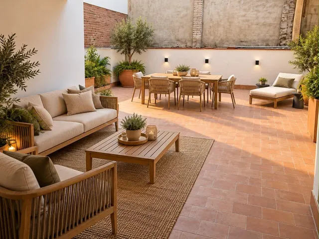 Planta baja con terraza en el Centro de Badalona — 4