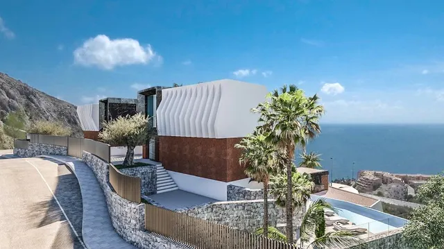 Nuevo proyecto de 4 villas de lujo de estilo moderno con vistas al mar y piscina privada. — 13