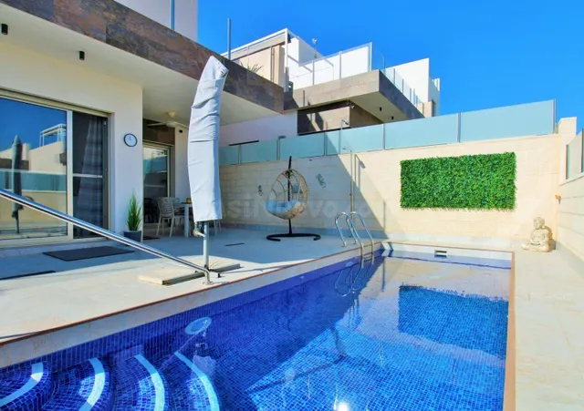 Villa moderna independiente con piscina privada y vistas al  - foto 2