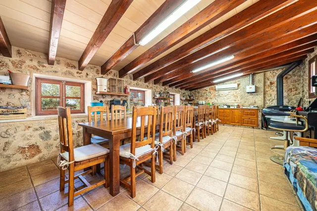 Villa de campo con piscina privada y casa de invitados . — 36