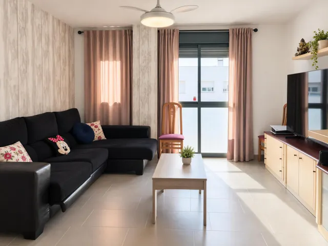 Vivienda de dos dormitorios actualmente alquilada , en zona Barranquet-Avda Alemania de Vila Real . — 21