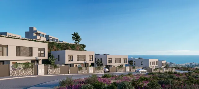 MAGNIFICOS PAREADOS DUPLEX DE 3 Y 4 DORMITORIOS CON HERMOSAS VISTAS AL MAR Y AMPLIA ZONA EXTERIOR. — 4