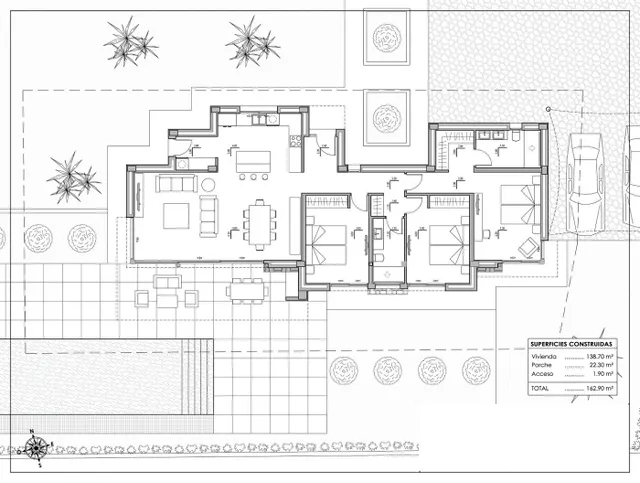 VILLA DE OBRA NUEVA EN CALPE — 4