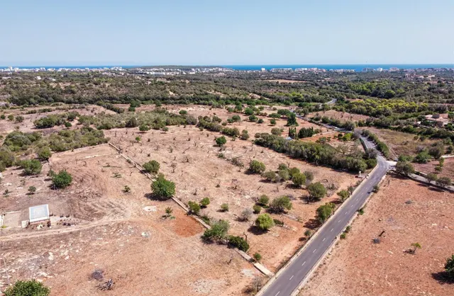 Finca rústica con proyecto de vivienda unifamiliar en Sa Gru