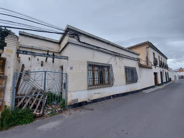 2 casas en venta con jardín para reformar en Berja